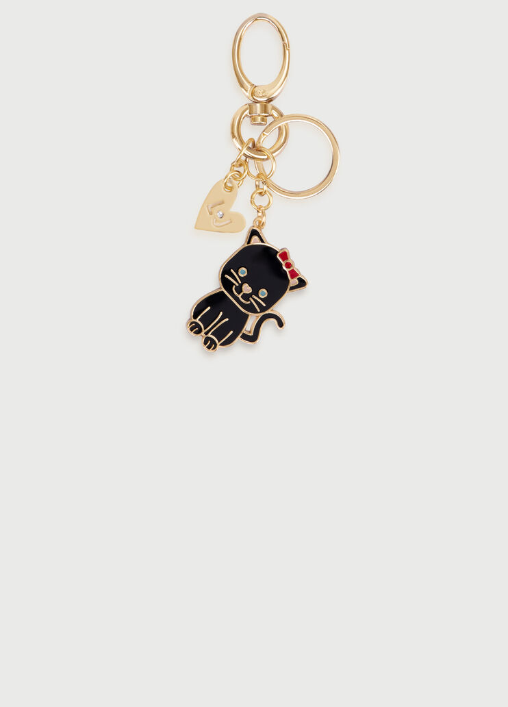 Cat keyring Black Liu Jo - large image number 0
