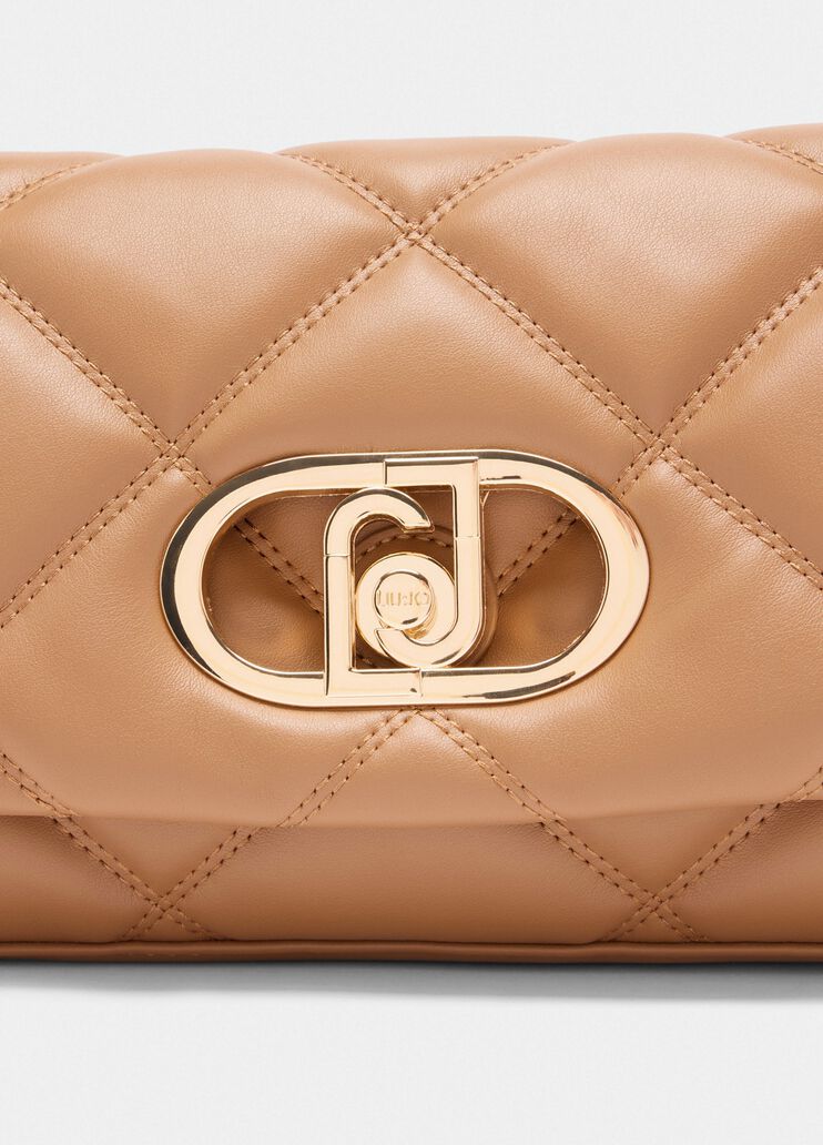 Mittelgroße Tasche LaPuffy aus Matelassé Braun Liu Jo - large image number 5