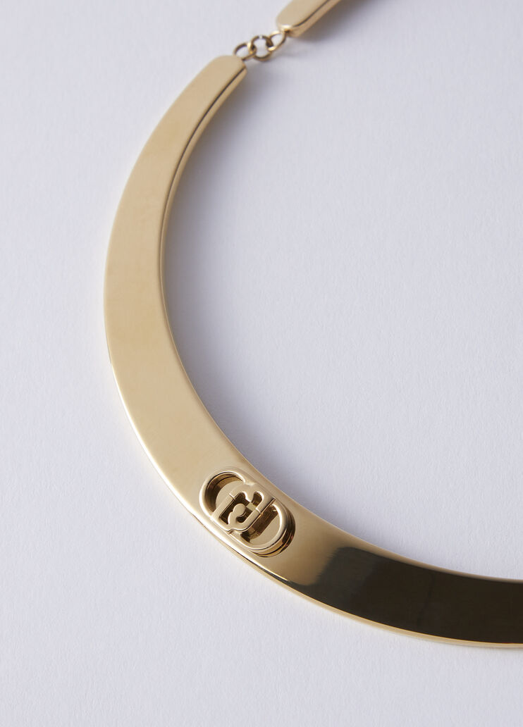 Logo Necklace gold colour Liu Jo - medium