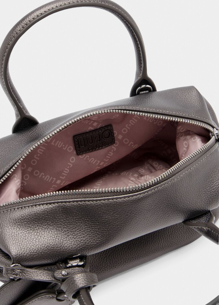 Sac petit format avec charm anthracite Liu Jo - large image number 6