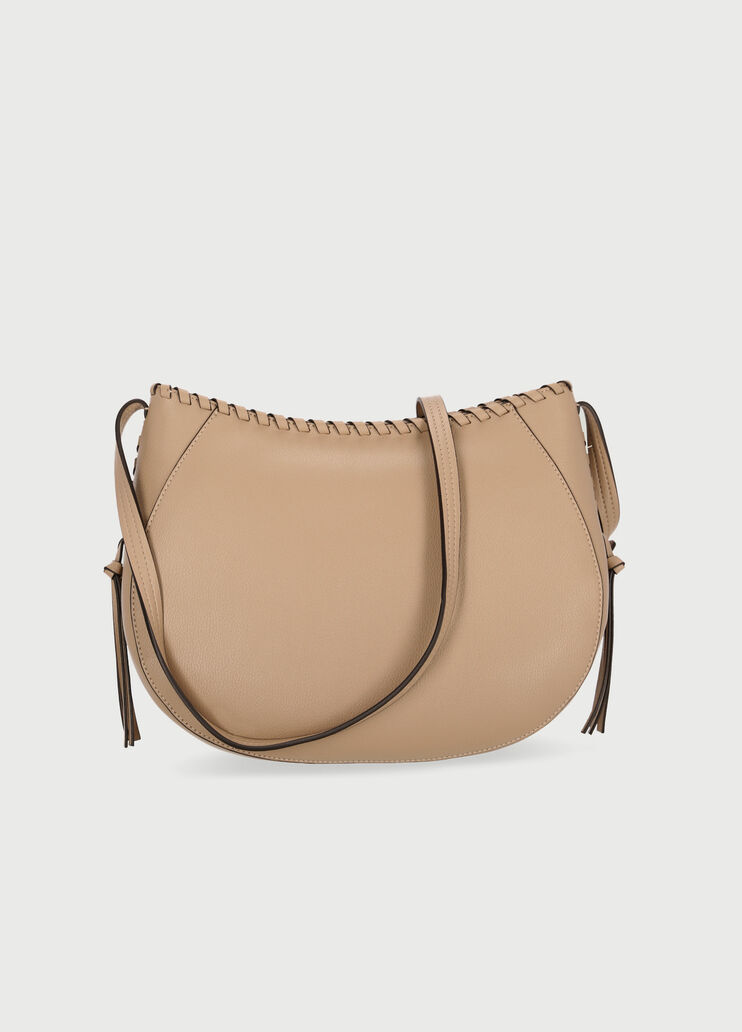 Borsa a tracolla con cuciture Cappuccino Liu Jo - large image number 3