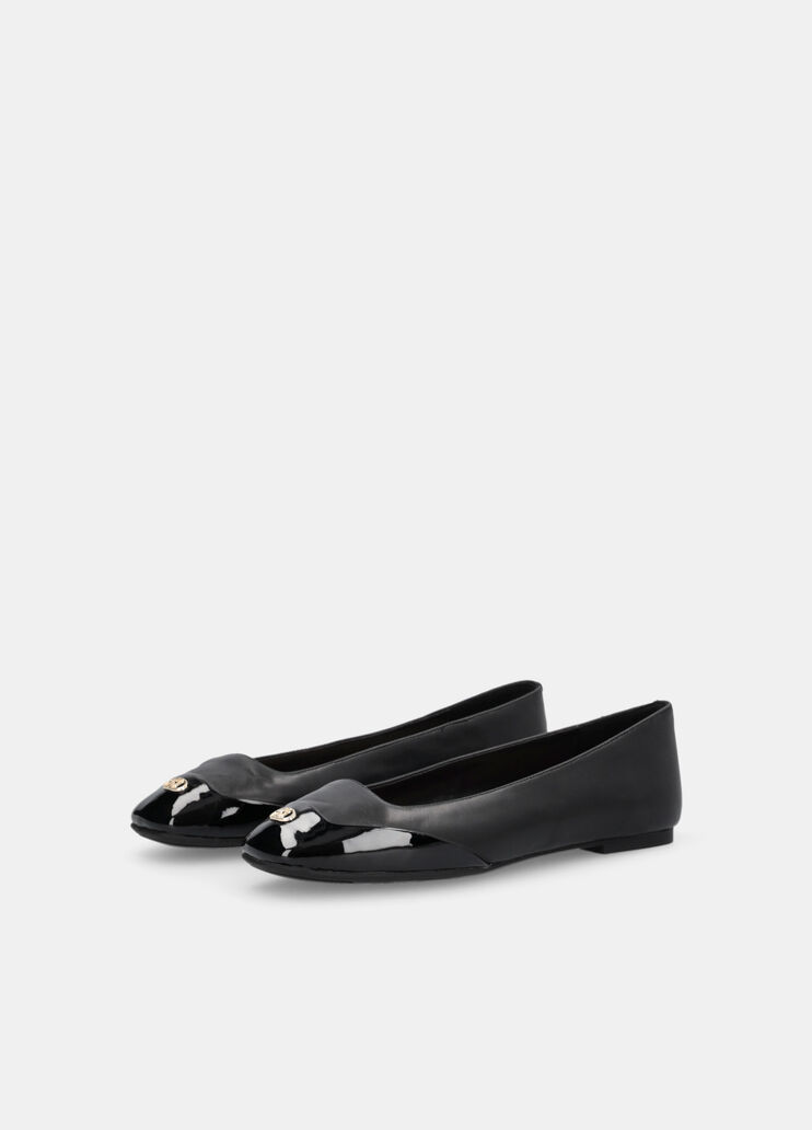 Nappa leather ballet flats black Liu Jo - large image number 2 Nappa leather ballet flats black Liu Jo - large image number 2