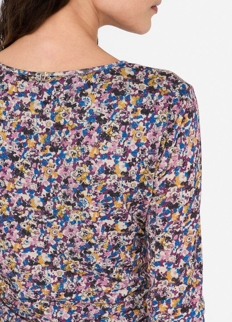 Print jumper floral Liu Jo - large image number 4