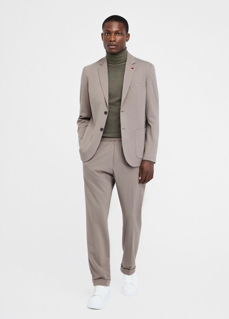 Blazer aus Jersey Khaki Liu Jo - medium Blazer aus Jersey Khaki Liu Jo - medium