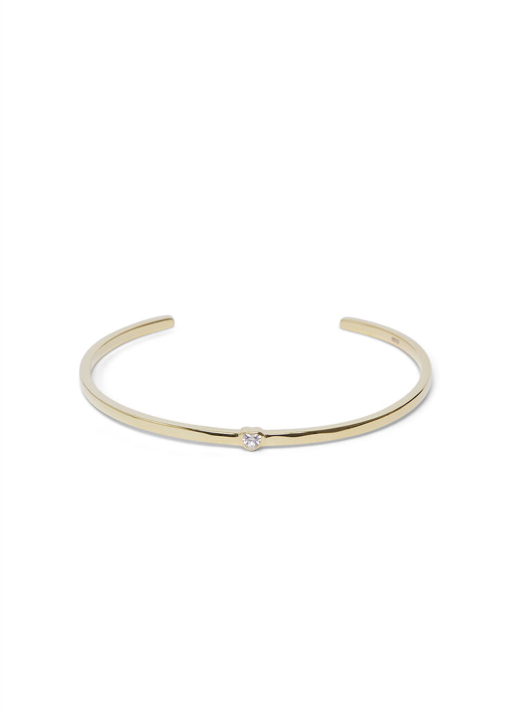 Bracciale rigido in argento color oro Liu Jo - medium