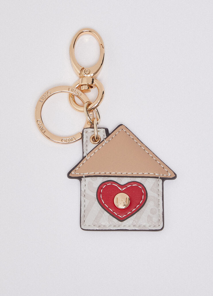 Porte-clés avec maison crème Liu Jo - medium
