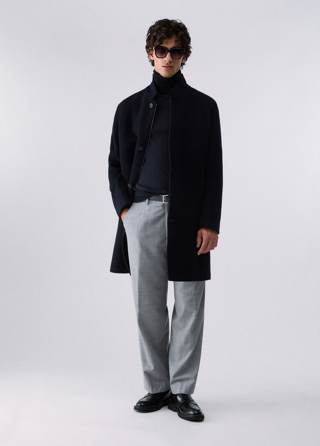 Wool Blend Chino Pants grey m&eacute;lange Liu Jo - large image number 5