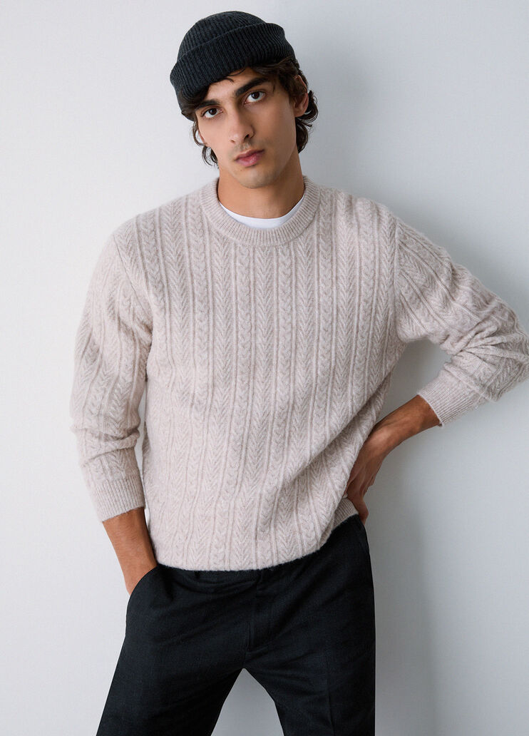 Maglia in lana e alpaca bianco Liu Jo - medium