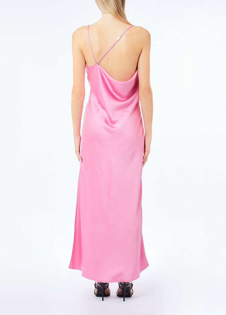 Dressy satin dress pink Liu Jo - medium