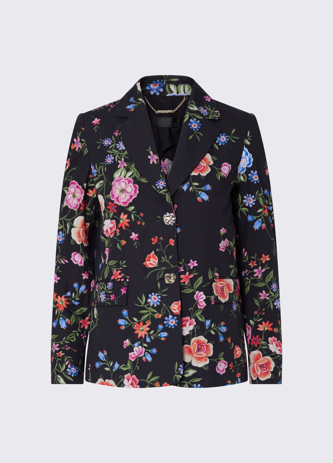 Blazer de flores negro con flores Liu Jo - large image number 6