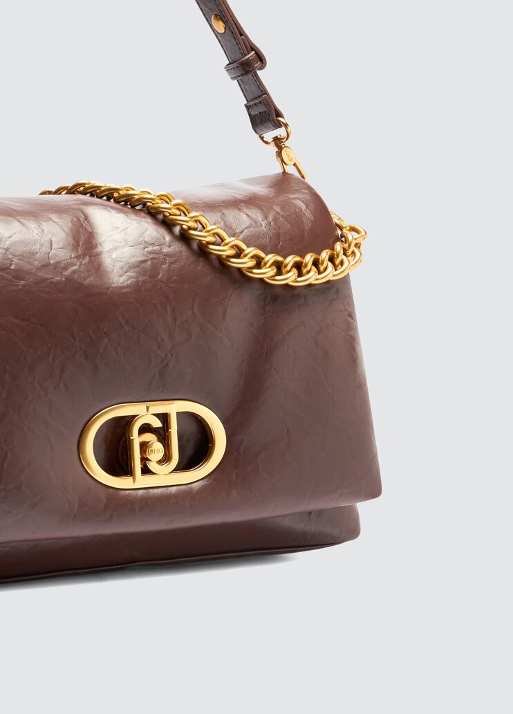 Large LaPuffy bag dark brown Liu Jo - large image number 4 Large LaPuffy bag dark brown Liu Jo - large image number 4