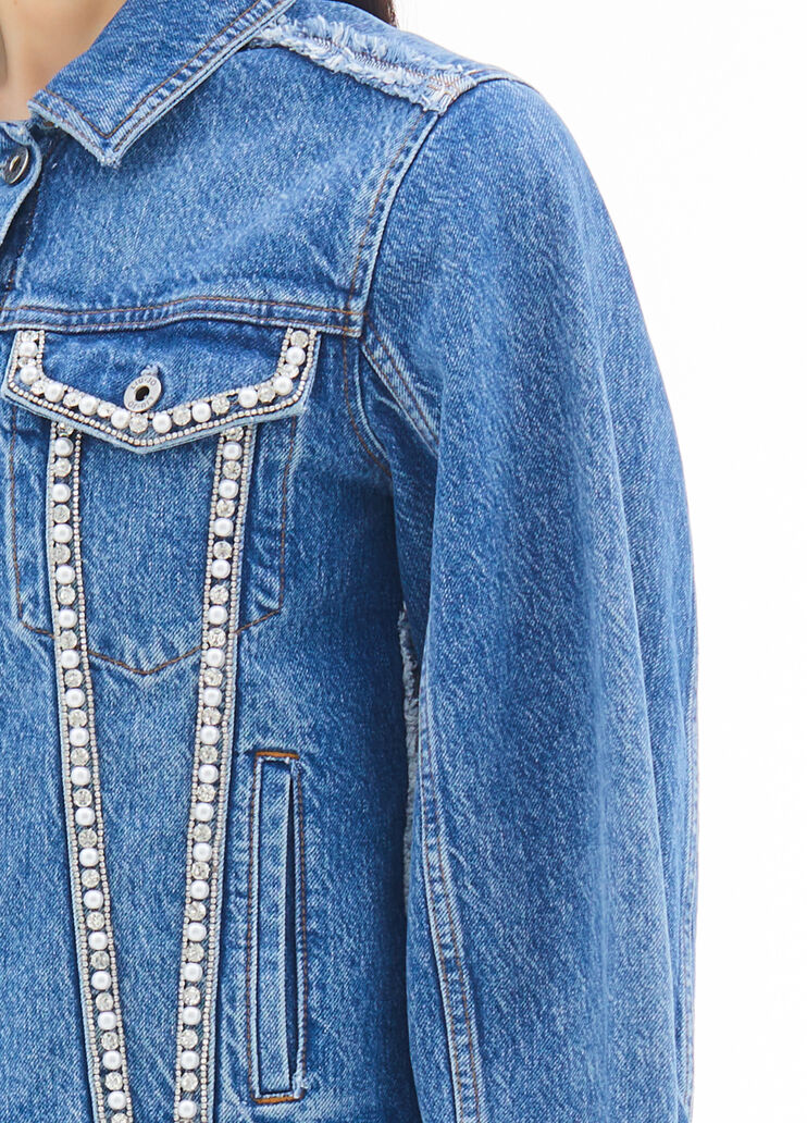 Giacca di jeans Liu Jo Better denim blu Liu Jo - large image number 2 Giacca di jeans Liu Jo Better denim blu Liu Jo - large image number 2