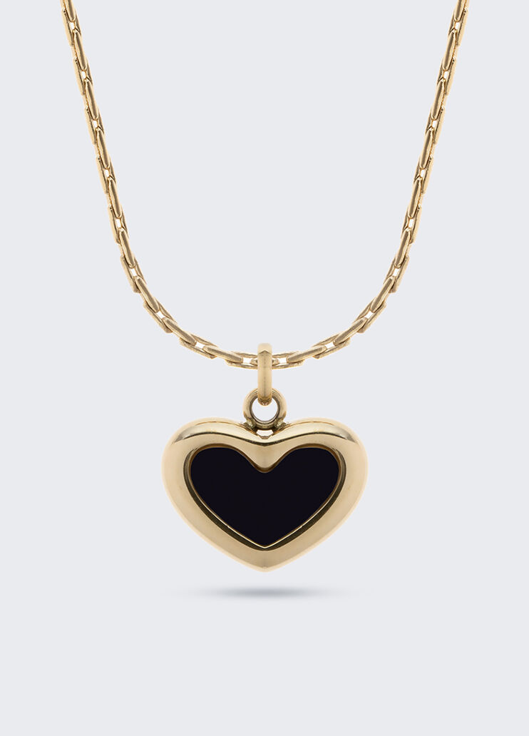 Heart necklace black Liu Jo - large image number 1 Heart necklace black Liu Jo - large image number 1