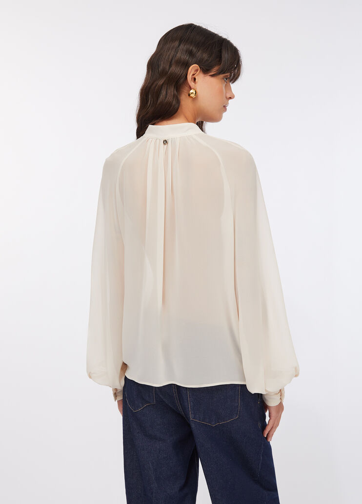 Блузка Liu Jo Better слоновая кость Liu Jo - large image number 1