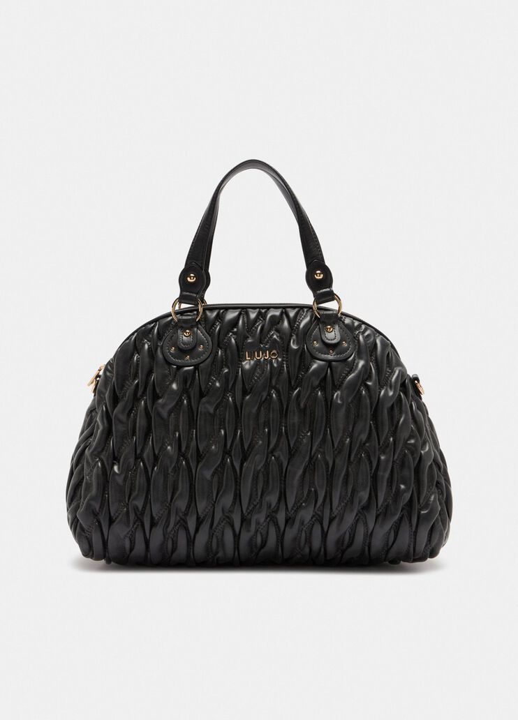 Medium quilted handbag  black Liu Jo - medium Medium quilted handbag  black Liu Jo - medium