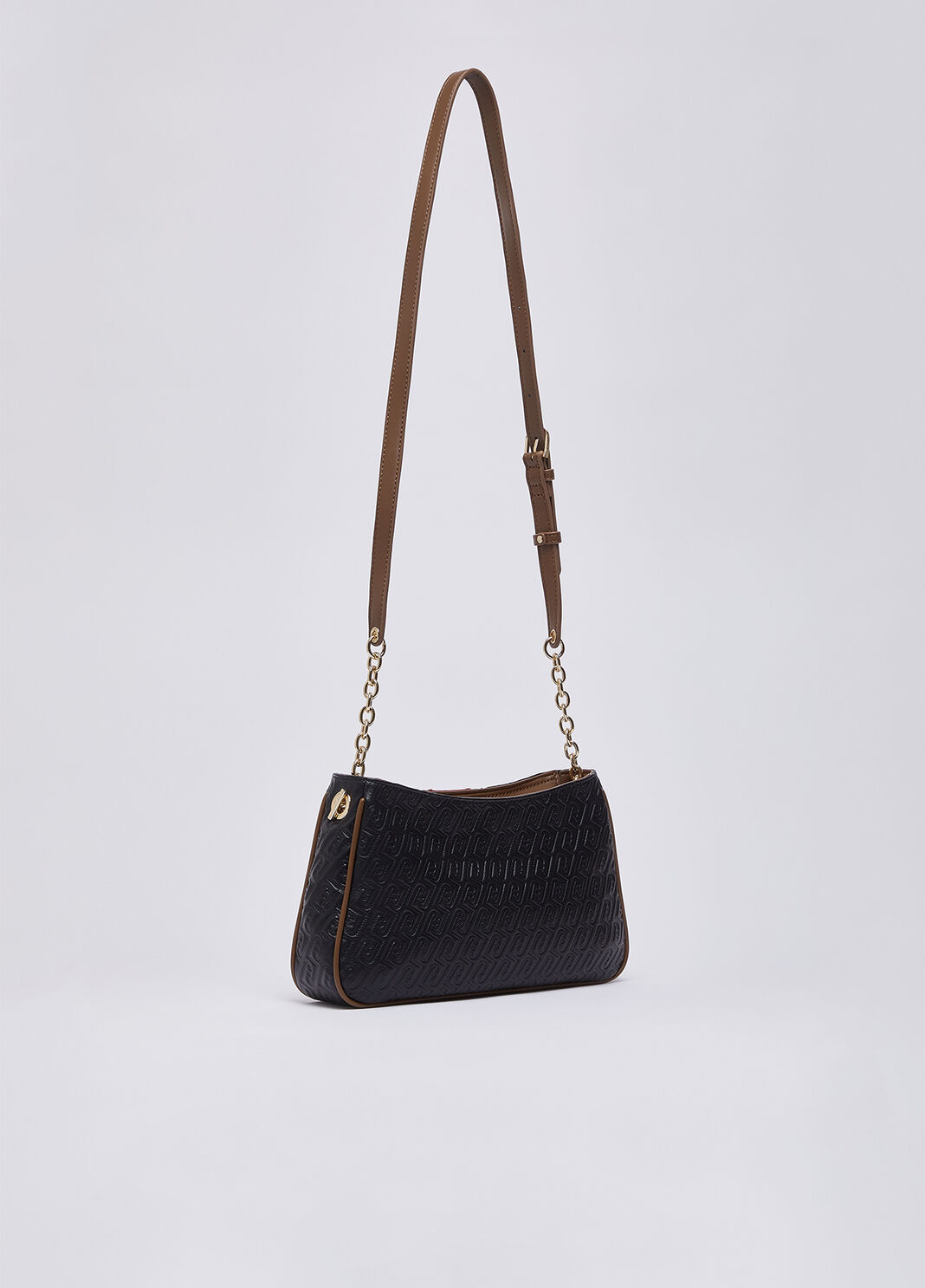 Bolso bandolera peque&ntilde;o negro Liu Jo - large image number 3