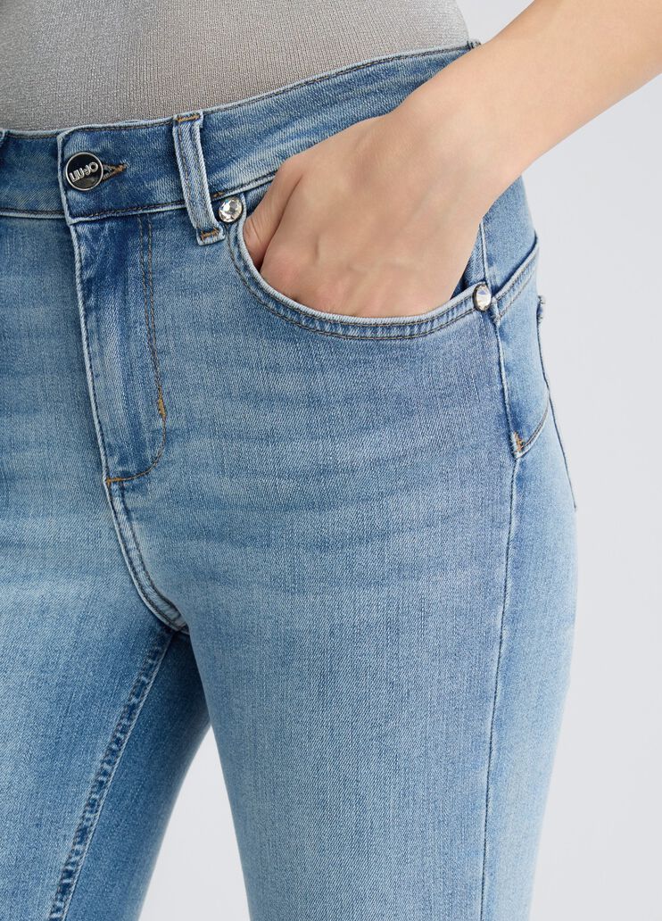 High-waisted skinny jeans Blue denim Liu Jo - large image number 4 High-waisted skinny jeans Blue denim Liu Jo - large image number 4