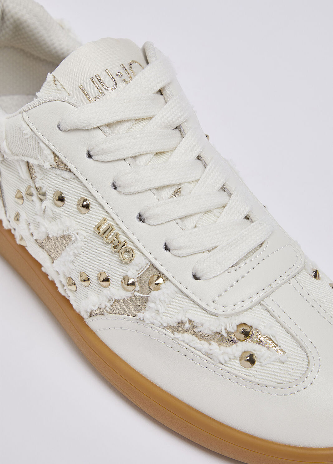 Studded sneakers milky white Liu Jo - large image number 6