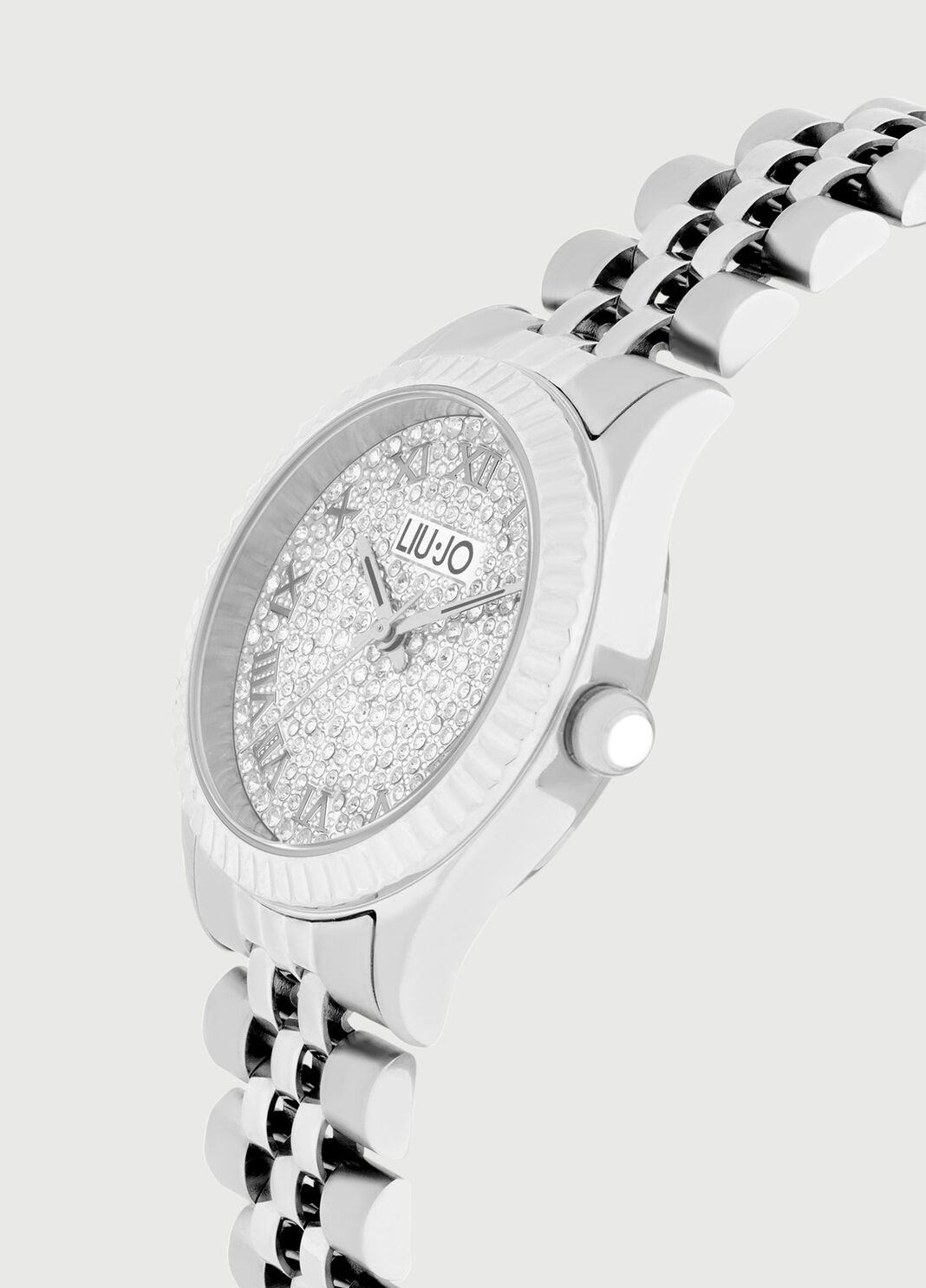 Steel watch with diamant&eacute;s silver Liu Jo - large image number 2