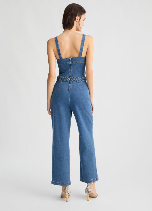 Denim-Jumpsuit Denimblau Liu Jo - large image number 1