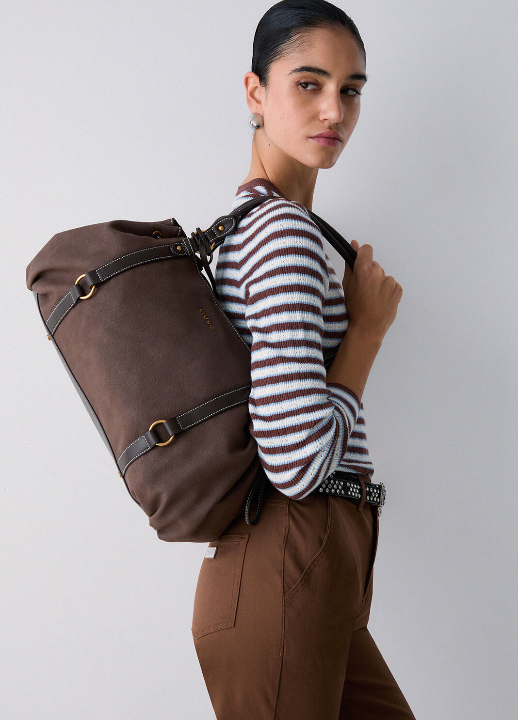 Gro&szlig;e Schultertasche Mokka Liu Jo - large image number 0