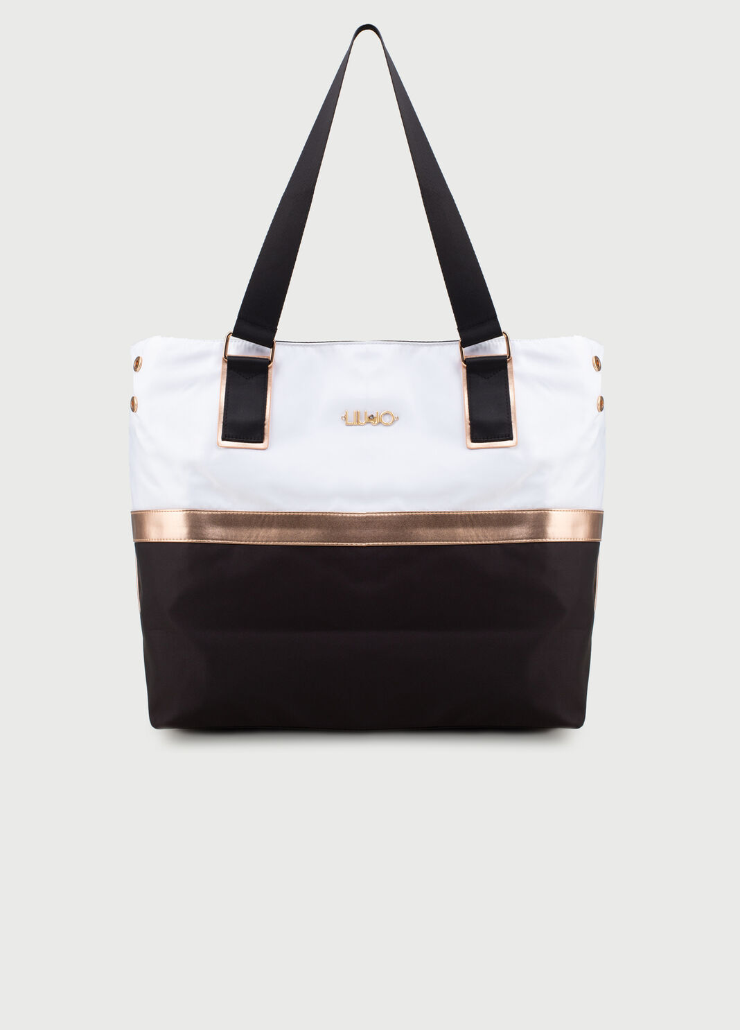 Shopping bag with logo White Liu Jo - large image number 0