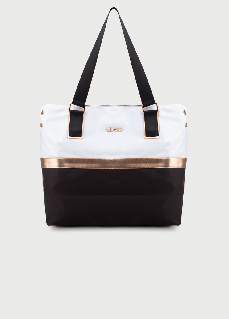 Shopping bag with logo White Liu Jo - large image number 0 Shopping bag with logo White Liu Jo - large image number 0