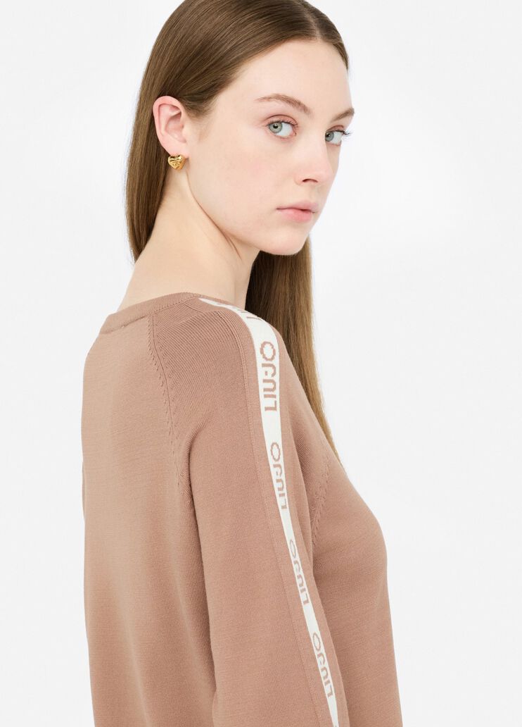 Vestido de punto chocolate Liu Jo - large image number 4 Vestido de punto chocolate Liu Jo - large image number 4