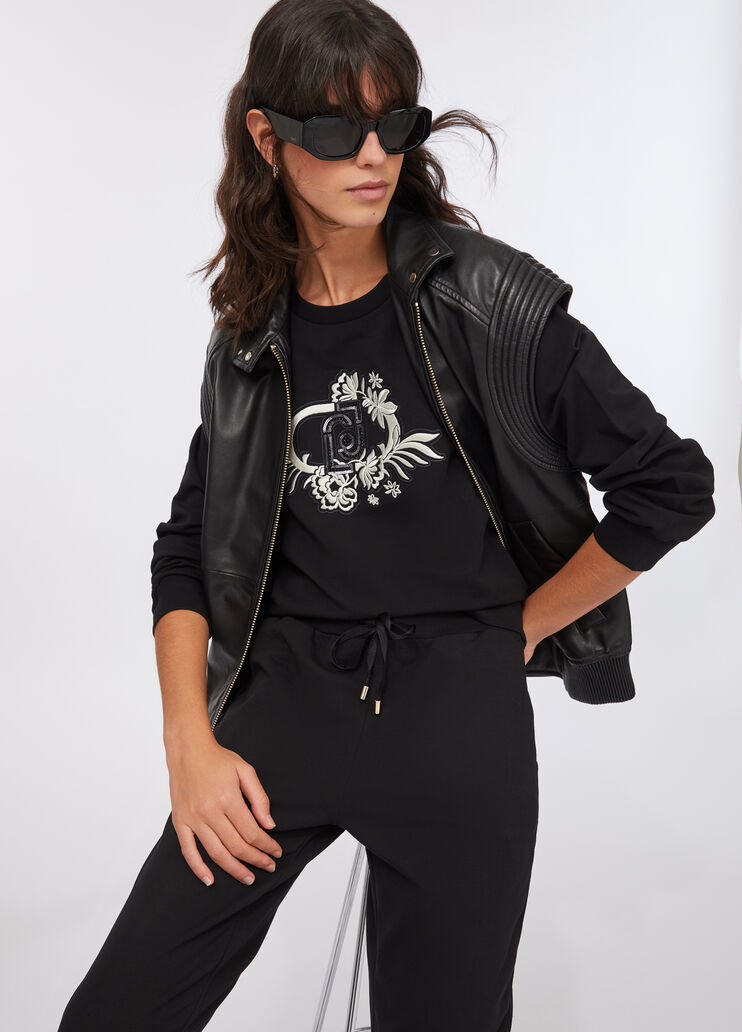 Liu Jo Better sweatshirt black Liu Jo - large image number 2