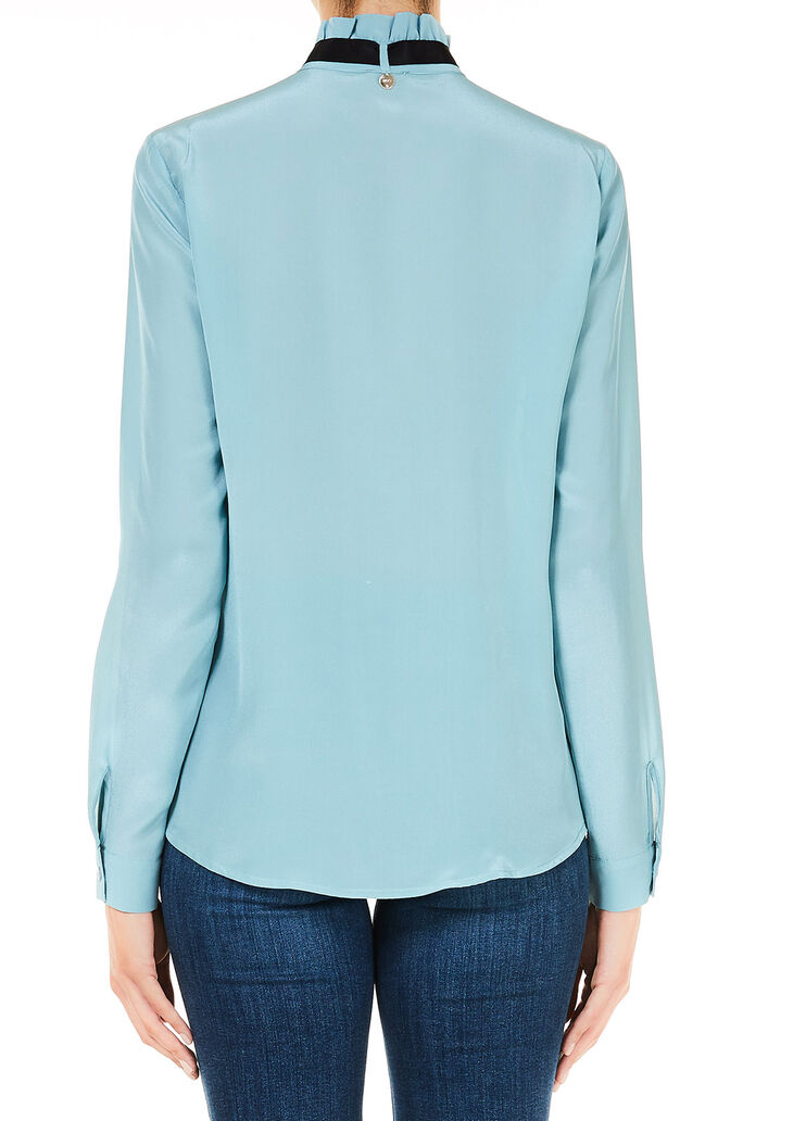 Silk shirt Light Blue Liu Jo - large image number 1 Silk shirt Light Blue Liu Jo - large image number 1