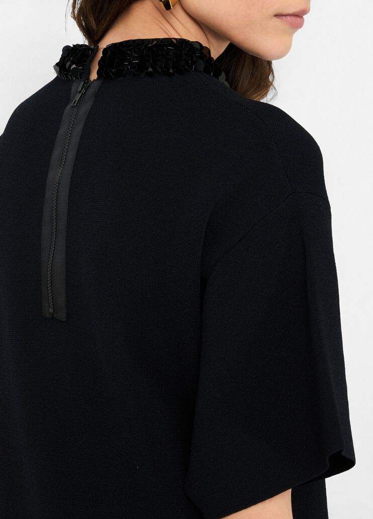 Abito con paillettes nero Liu Jo - large image number 4