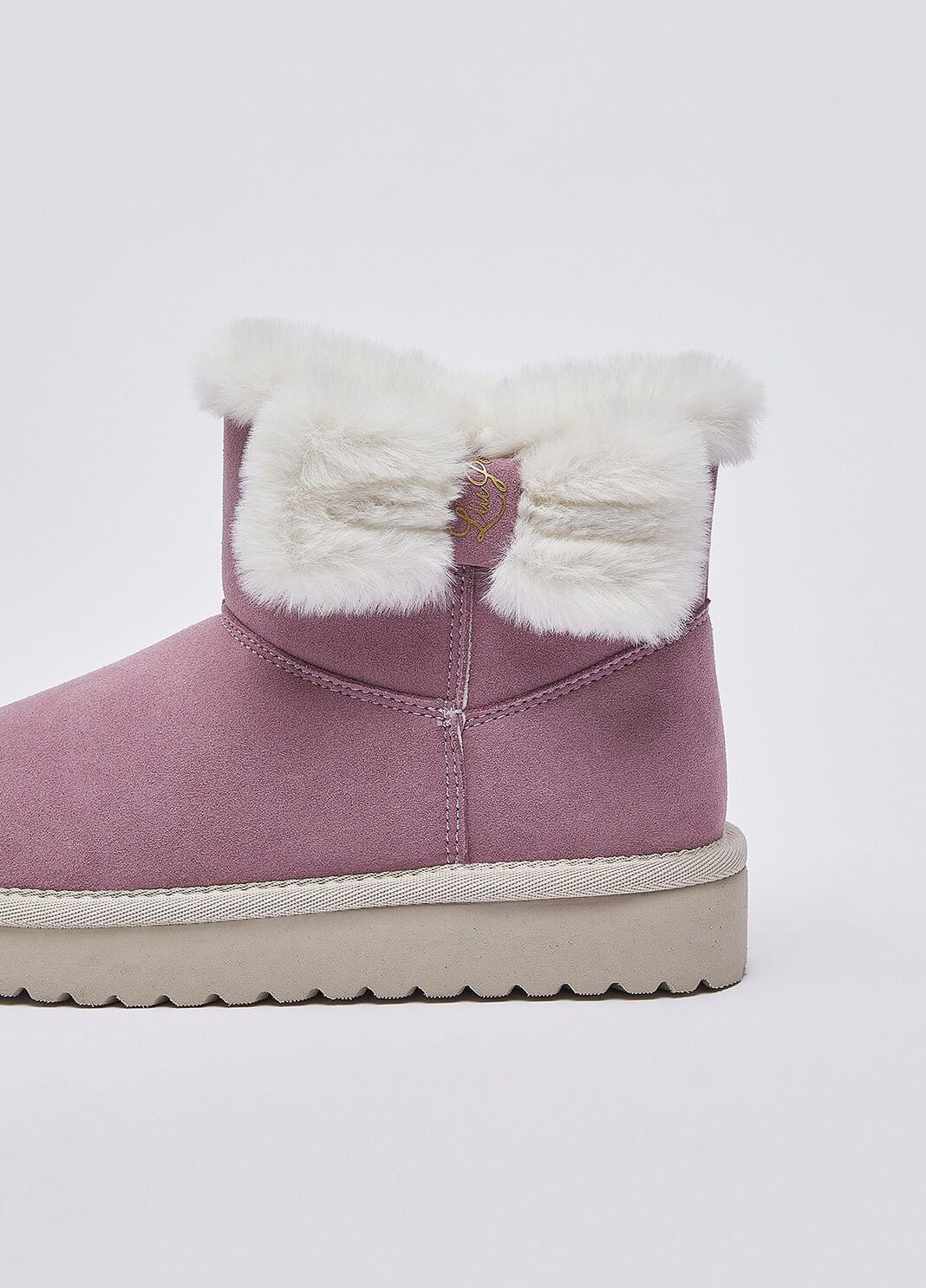 Warm ankle boots orchid Liu Jo - large image number 5