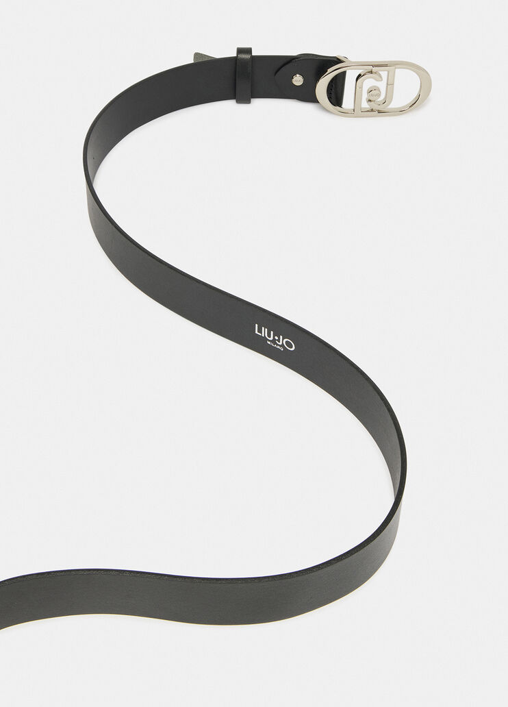 Ledergürtel LaPuffy Schwarz/Silber Liu Jo - large image number 3