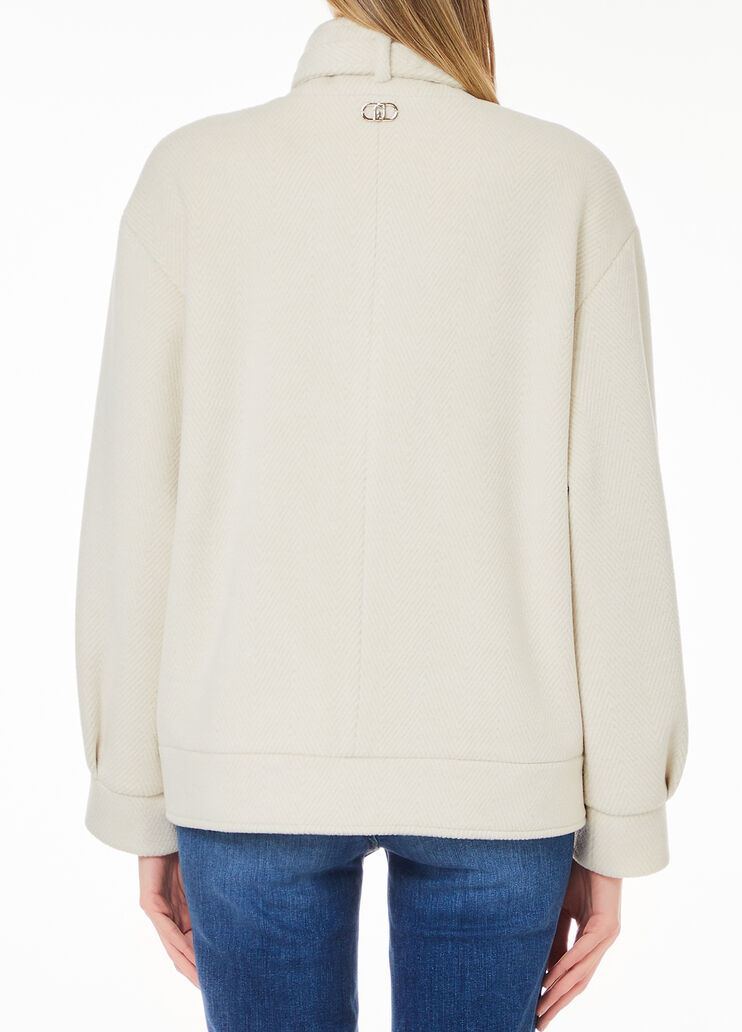 Chevron lurex® jacket white Liu Jo - medium Chevron lurex® jacket white Liu Jo - medium