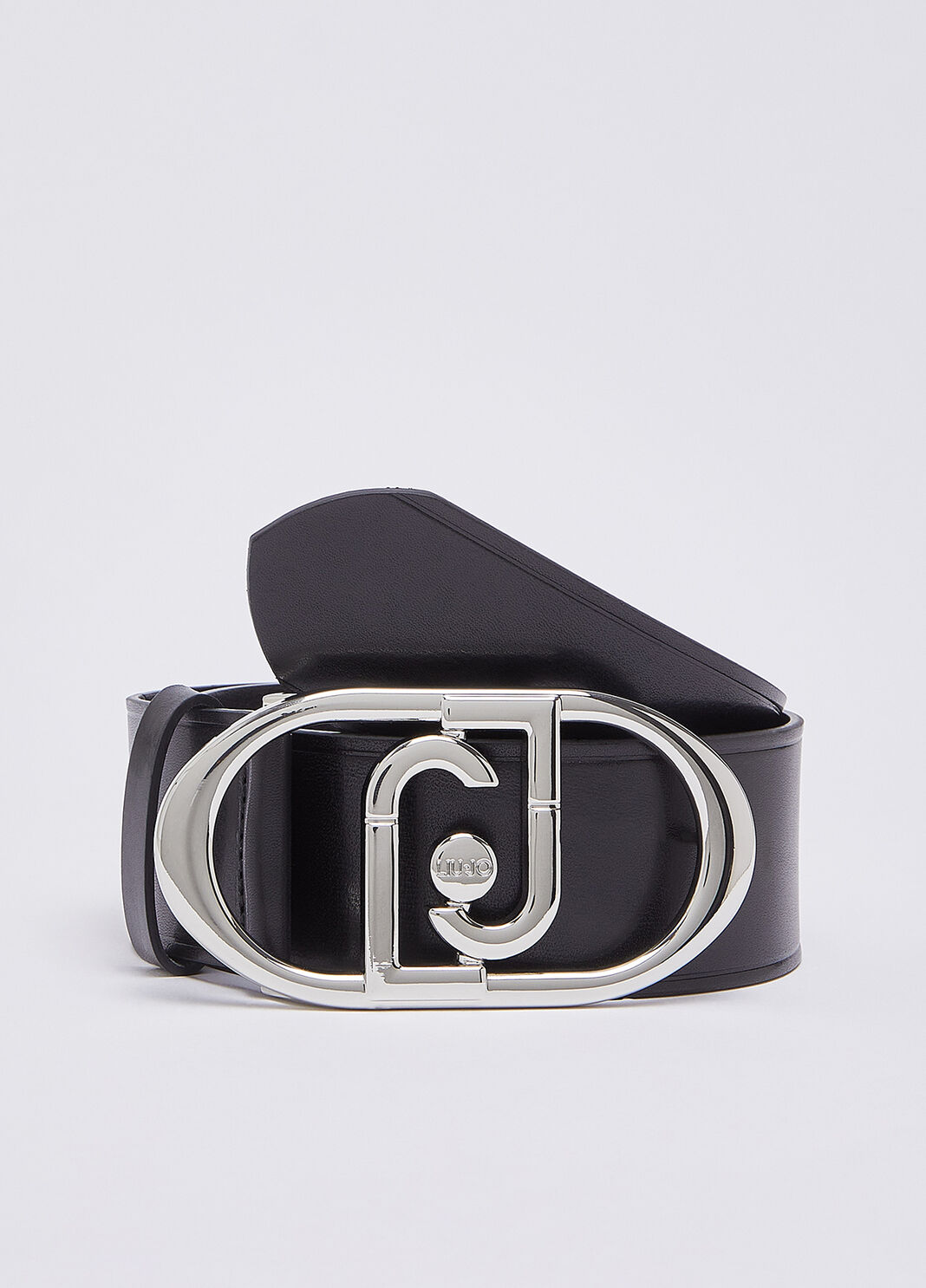 Ceinture Bustier en Cuir noir et argent Liu Jo - large image number 2