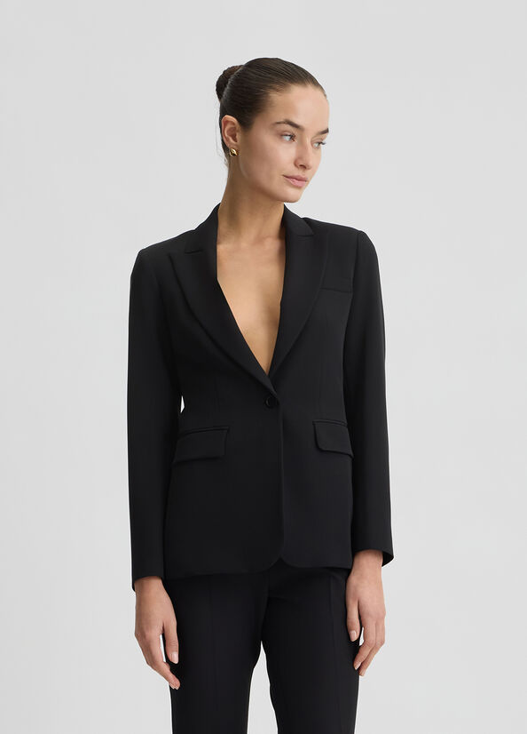 Blazer de traje negro Liu Jo - large image number 0