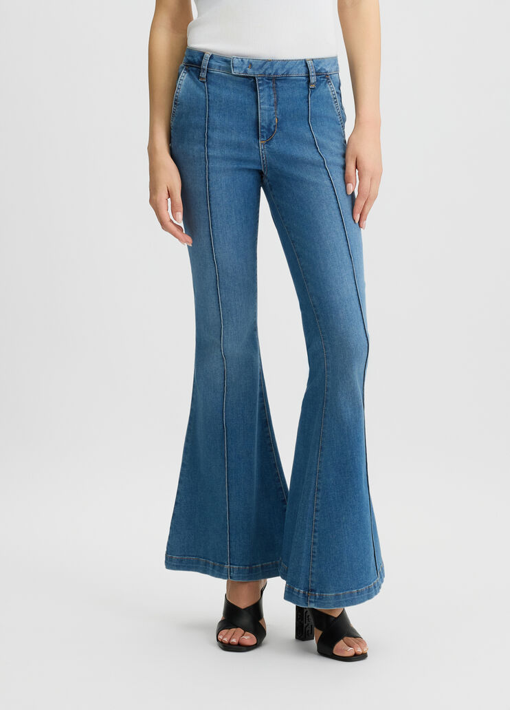 High-rise flared jeans blue denim Liu Jo - large image number 0 High-rise flared jeans blue denim Liu Jo - large image number 0