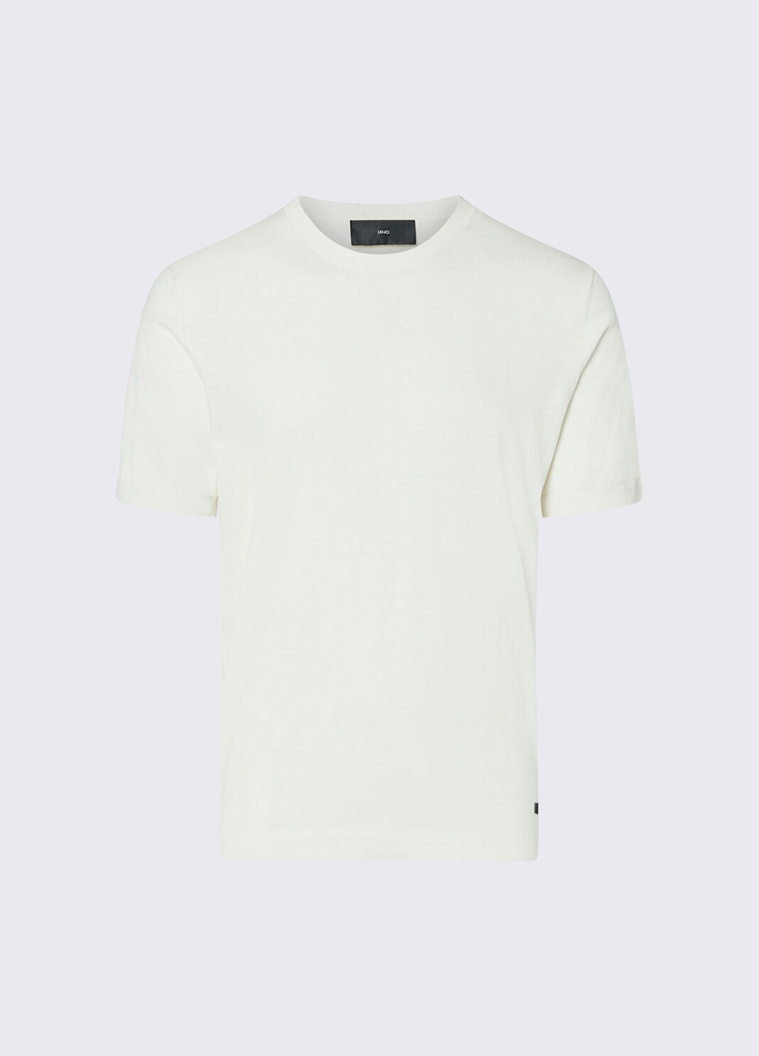 T-shirt in cotton and silk white Liu Jo - large image number 6