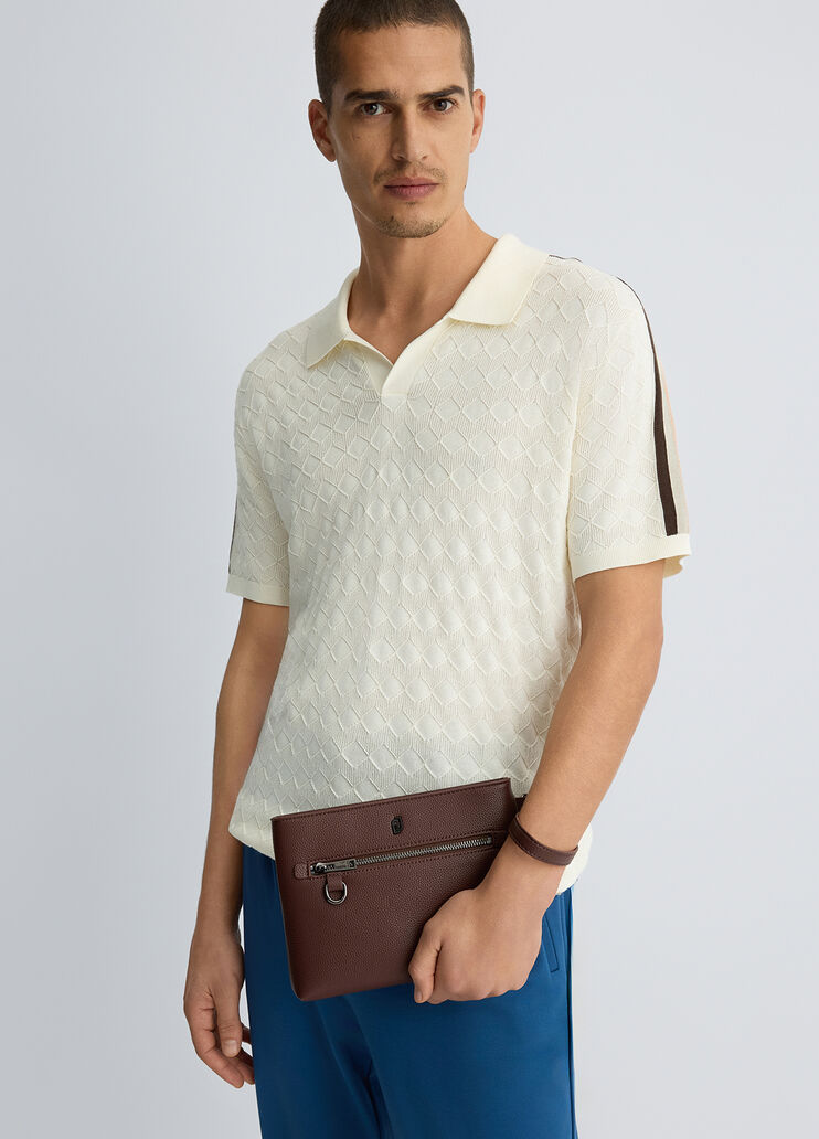 Men’s clutch bag chocolate Liu Jo - medium Men’s clutch bag chocolate Liu Jo - medium