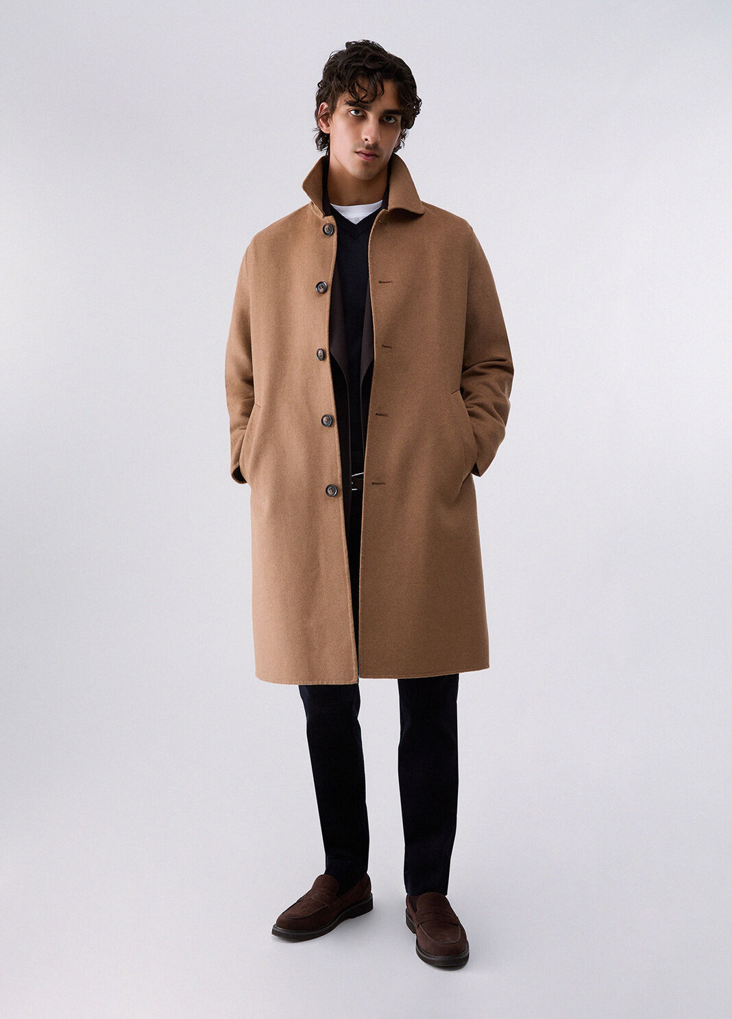 Wool Coat beige Liu Jo - large image number 5