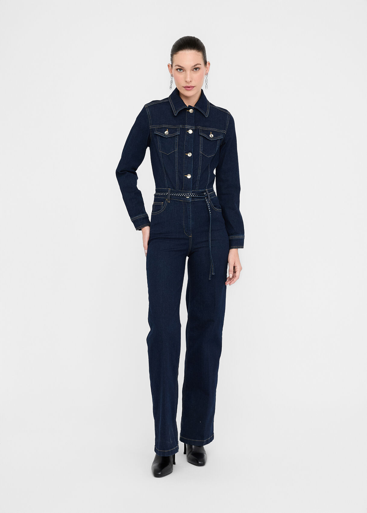 オールインワン・サロペット LIU JO Woman Jumpsuits Military CA4249J4646 A4207 8059524116713---