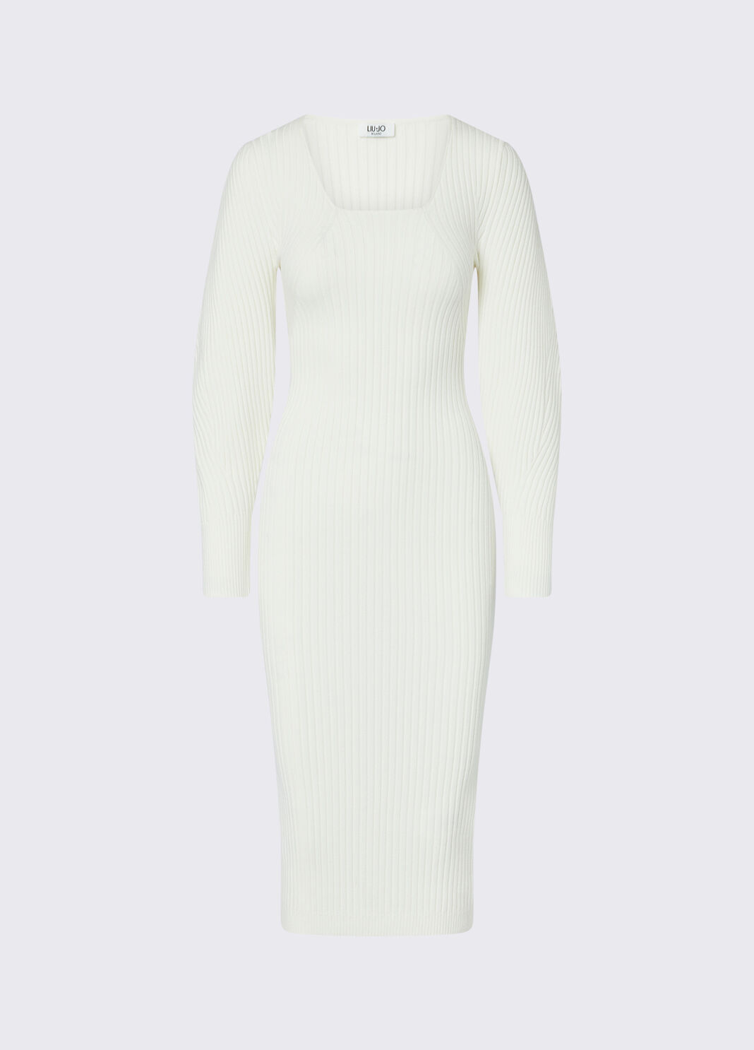 Balloon Knit Dress white wool Liu Jo - large image number 6