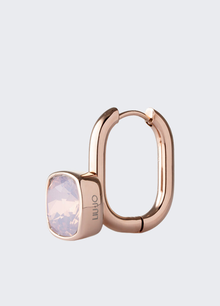 Earrings with gemstones pink Liu Jo - large image number 2 Earrings with gemstones pink Liu Jo - large image number 2