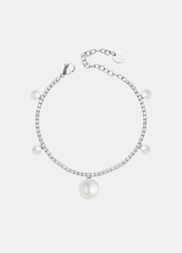 Bracelet with pearls silver Liu Jo - medium Bracelet with pearls silver Liu Jo - medium