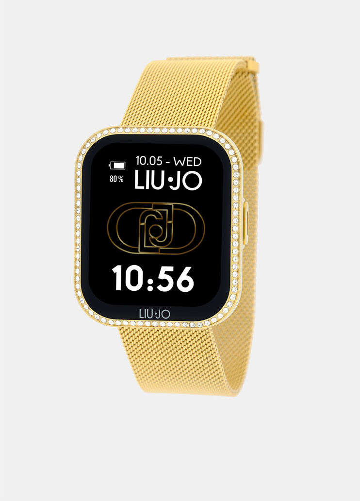 Smartwatch with steel strap gold Liu Jo - medium Smartwatch with steel strap gold Liu Jo - medium
