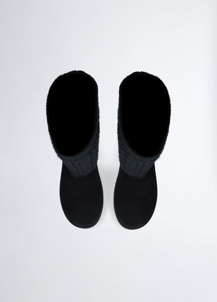 Knit platform boots black Liu Jo - large image number 4 Knit platform boots black Liu Jo - large image number 4