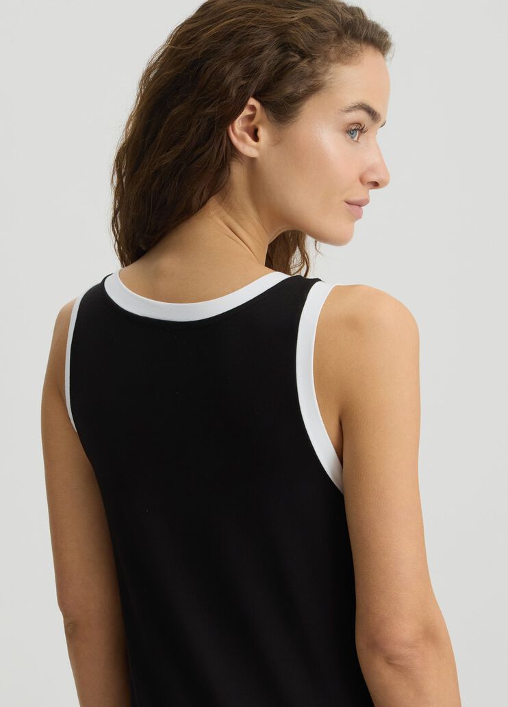 Long dress with logo black Liu Jo - large image number 4 Long dress with logo black Liu Jo - large image number 4