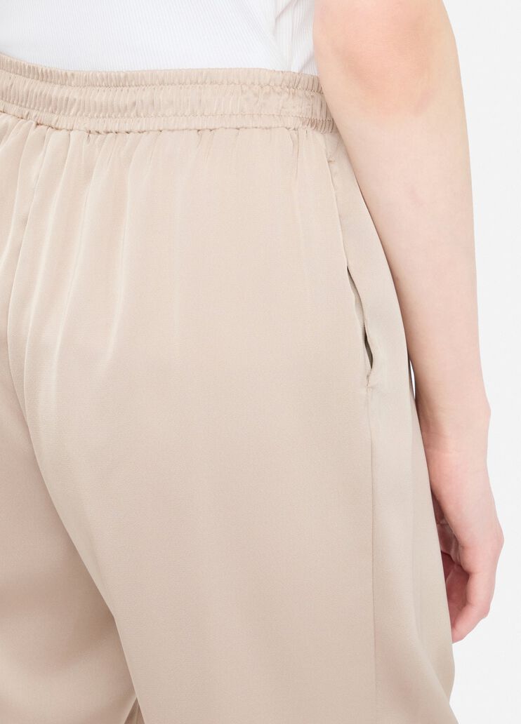 Satin trousers champagne Liu Jo - large image number 4 Satin trousers champagne Liu Jo - large image number 4