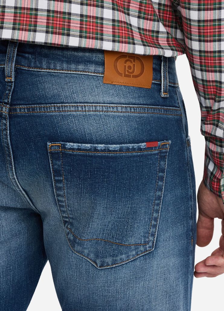 Slim-Fit-Jeans Denimblau Liu Jo - large image number 4 Slim-Fit-Jeans Denimblau Liu Jo - large image number 4