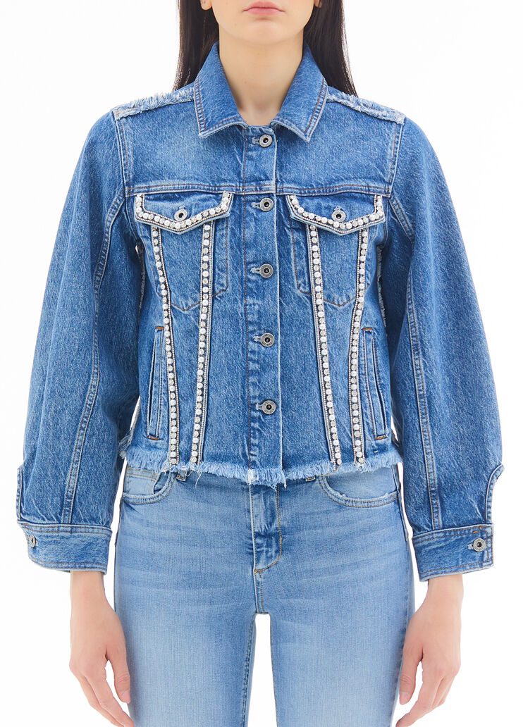 Giacca di jeans Liu Jo Better denim blu Liu Jo - large image number 0 Giacca di jeans Liu Jo Better denim blu Liu Jo - large image number 0